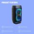 JBL PartyBox 130 - Portable Party Speaker with JBL Legendary Sound, AI Sound Boost, a Dynamic lightshow, Up to 15 Hours of Playtime, and a Foldable Ergonomic Handle (Black)